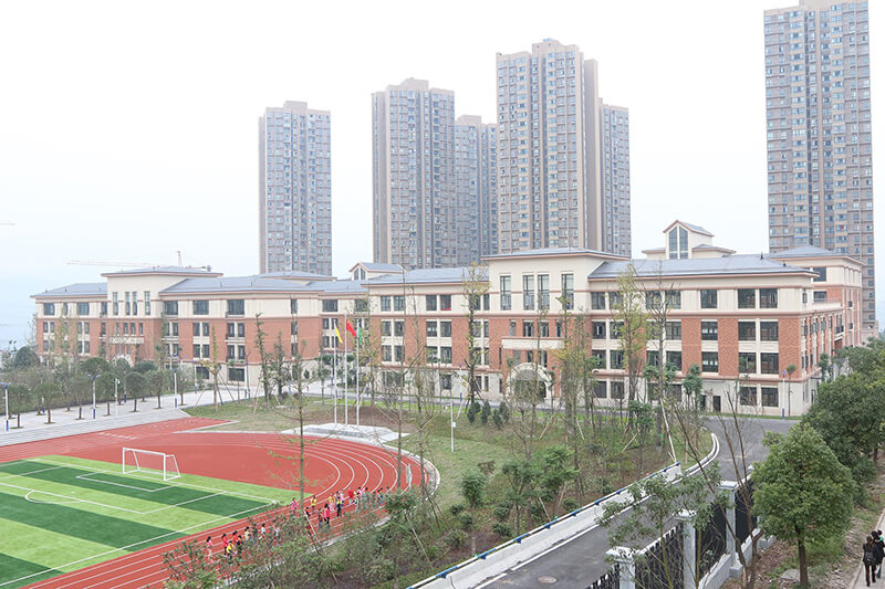 渝北區(qū)兩江小學園區(qū)裝修展示