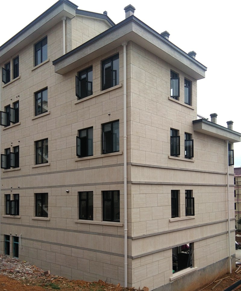磐安自建房洞石裝修展示