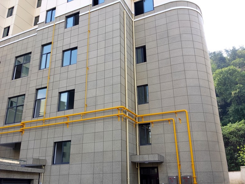 新昌人民醫(yī)院外墻側(cè)面展示圖