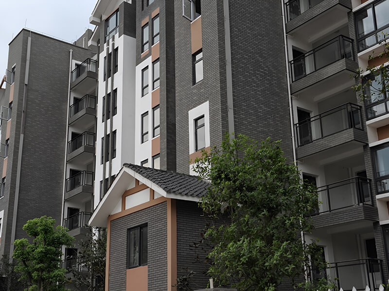 渝水坊軟瓷外墻磚展示