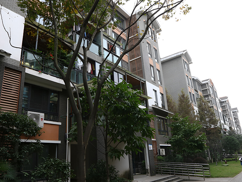 渝水坊軟瓷外墻磚側面展示