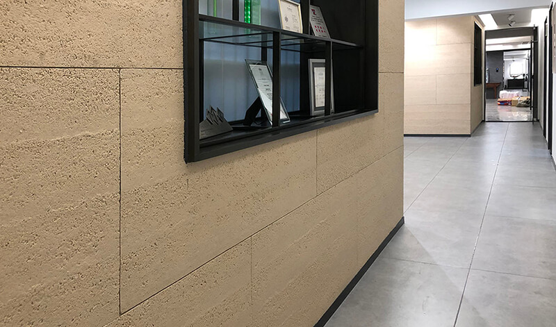 廣州正典文化公司內(nèi)墻展示
